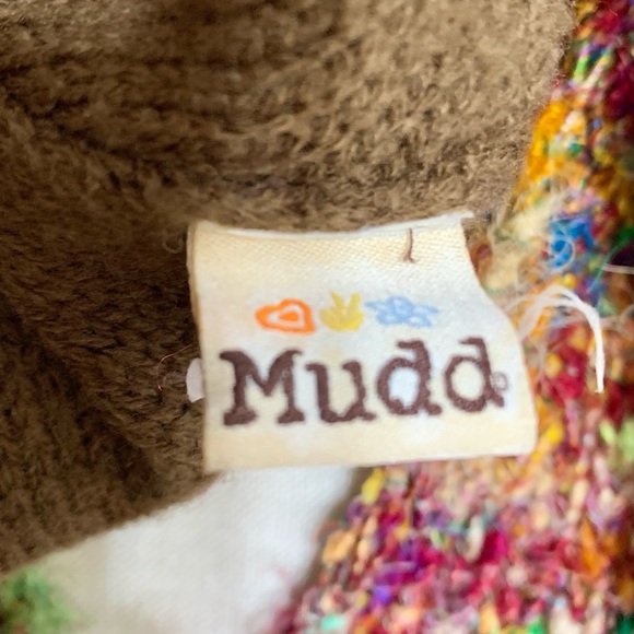 Funky Vintage Hippie Mudd Hat Handmade Crochet Scarf Set Unique Artsy - Adult - Picture 3 of 10